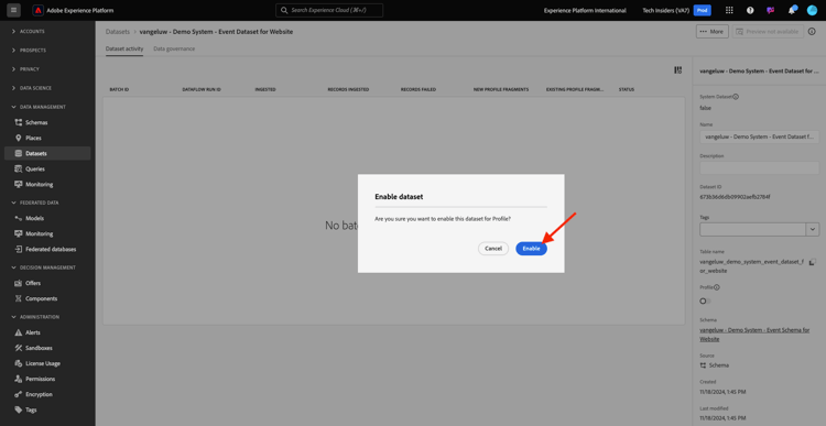 Ingestie van Gegevens