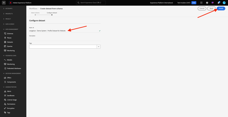 Ingestie van Gegevens