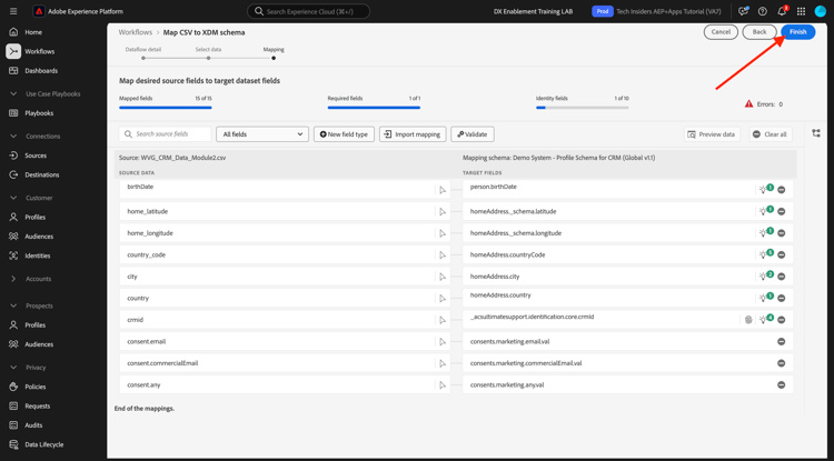 Ingestie van Gegevens