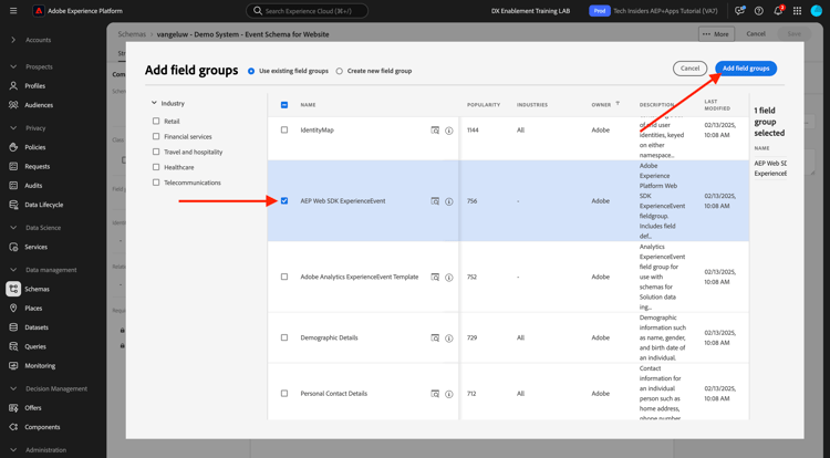 Ingestie van Gegevens