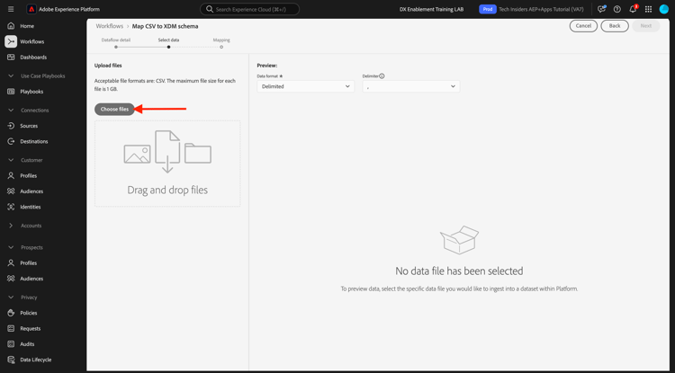 Ingestie van Gegevens
