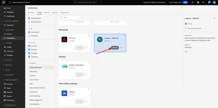 Ingestie van Gegevens