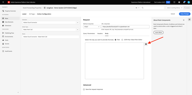 de Inzameling SSF van Gegevens van Adobe Experience Platform