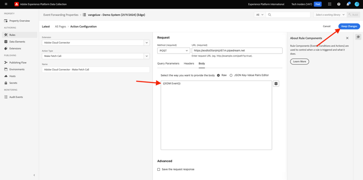 de Inzameling SSF van Gegevens van Adobe Experience Platform