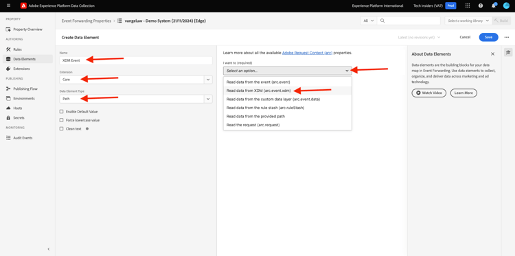de Inzameling SSF van Gegevens van Adobe Experience Platform
