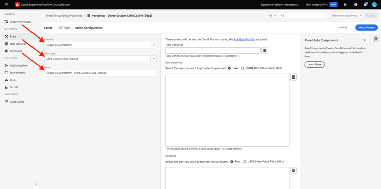 de Inzameling SSF van Gegevens van Adobe Experience Platform