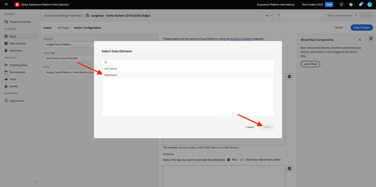de Inzameling SSF van Gegevens van Adobe Experience Platform