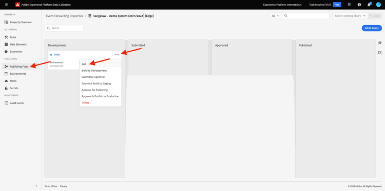 de Inzameling SSF van Gegevens van Adobe Experience Platform