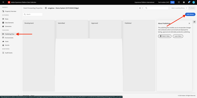 de Inzameling SSF van Gegevens van Adobe Experience Platform