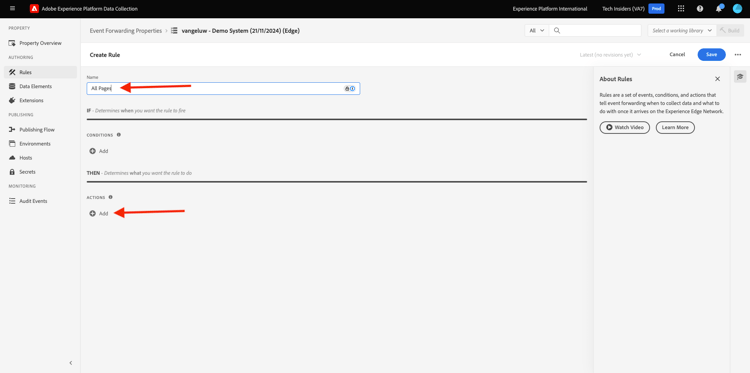 de Inzameling SSF van Gegevens van Adobe Experience Platform