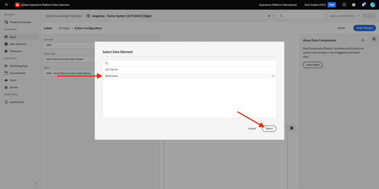 de Inzameling SSF van Gegevens van Adobe Experience Platform