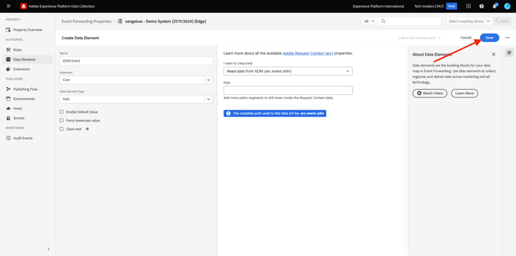 de Inzameling SSF van Gegevens van Adobe Experience Platform
