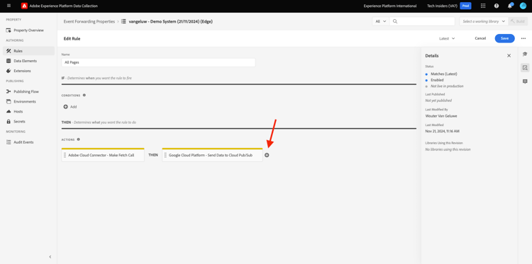 de Inzameling SSF van Gegevens van Adobe Experience Platform