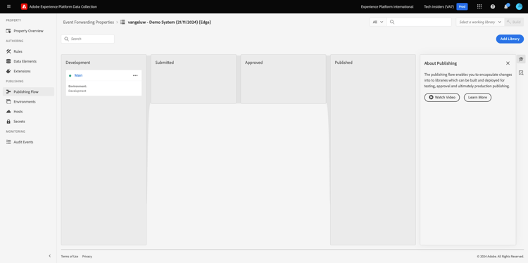 de Inzameling SSF van Gegevens van Adobe Experience Platform