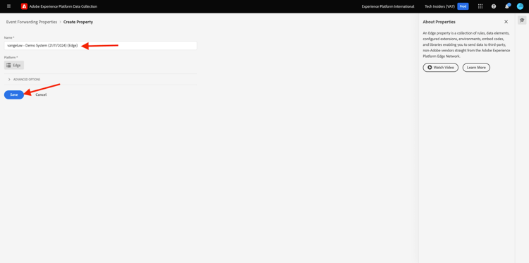 de Inzameling SSF van Gegevens van Adobe Experience Platform