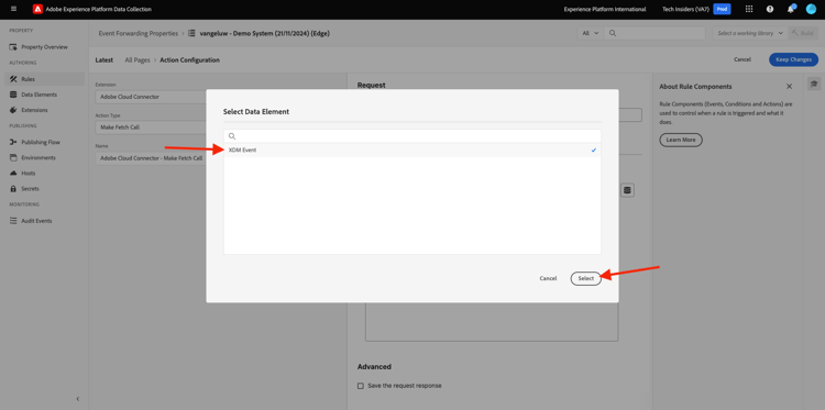 de Inzameling SSF van Gegevens van Adobe Experience Platform