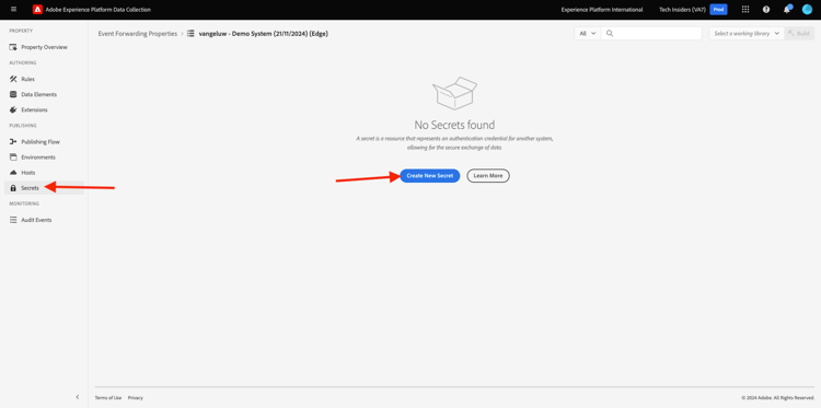de Inzameling SSF van Gegevens van Adobe Experience Platform