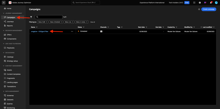 Journey Optimizer