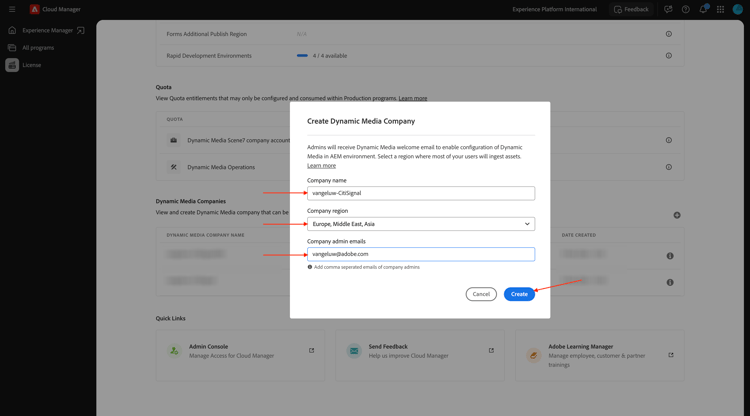 Dynamische Media van AEM Assets