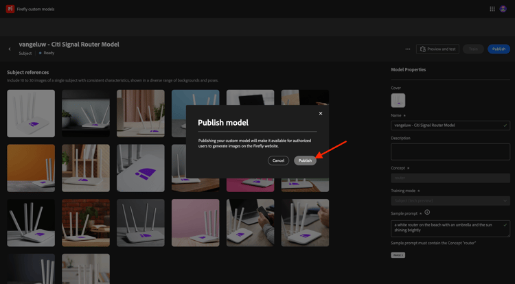 ​ Aangepaste Modellen van Firefly ​