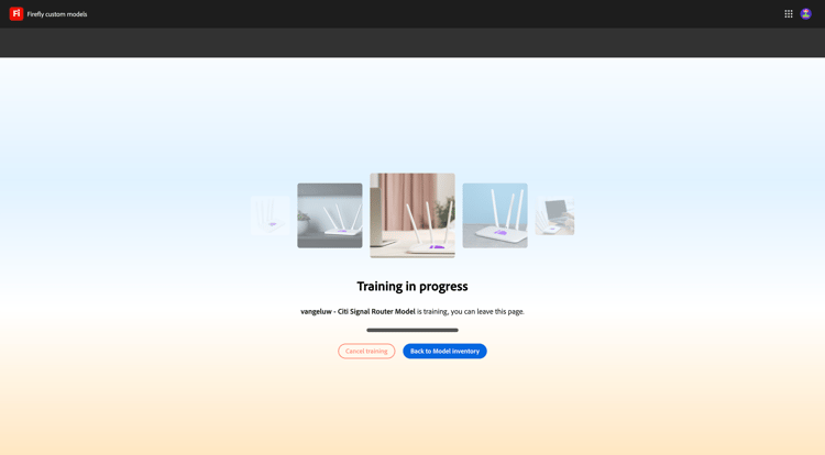​ Aangepaste Modellen van Firefly ​