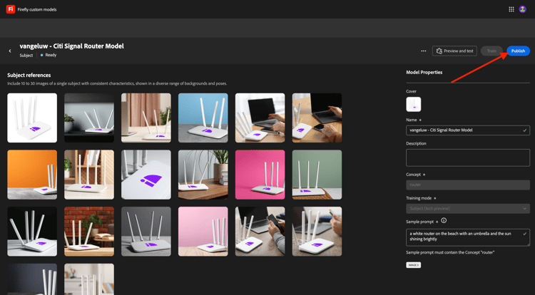 ​ Aangepaste Modellen van Firefly ​