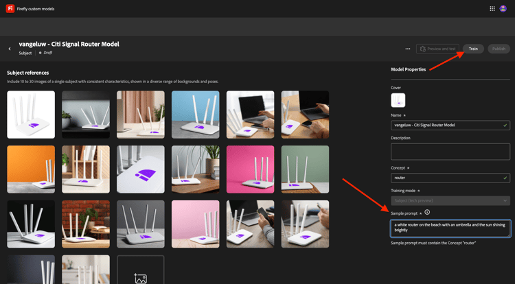 ​ Aangepaste Modellen van Firefly ​