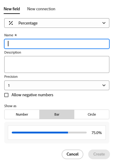 het gebiedstype van het Percentage