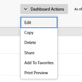 geef dashboard