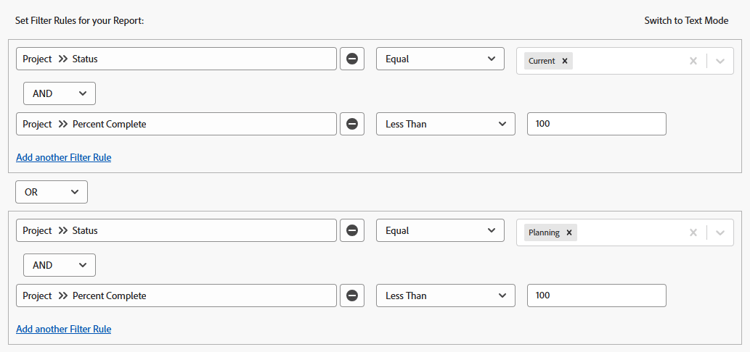 Verouderde filter bouwer