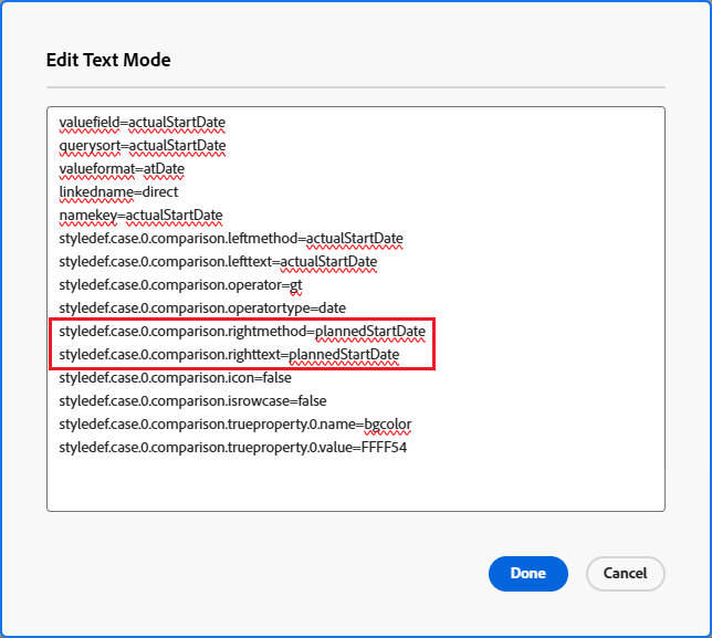 Voorwaardelijke het formatteren