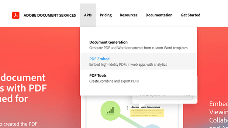 Parte 2: Adicionar a API de incorporação PDF a uma página da Web