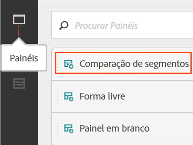 Comparar painel