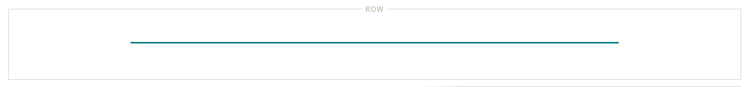 Divisor centralizado em uma linha