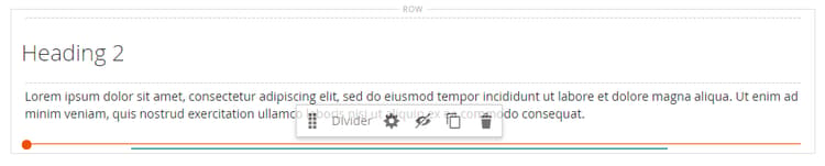 Movendo o divisor duplicado para a posição