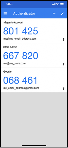 Iphone de configuração de segurança - 2FA