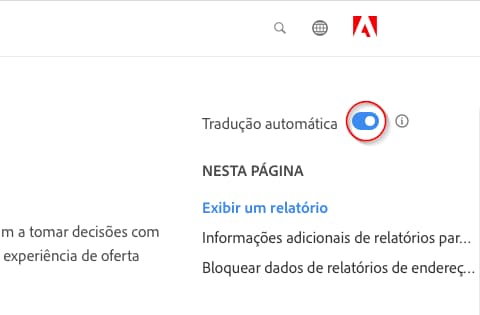 Mensagem de tradução
