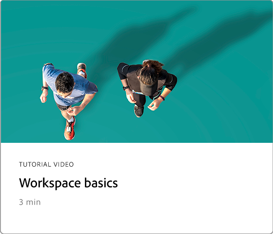Noções básicas do Workspace