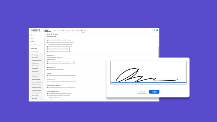 Configurar e controlar o recurso Modificar contrato
