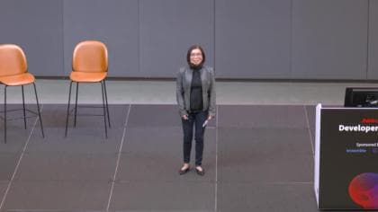 Construindo a palestra principal da Web Agentic