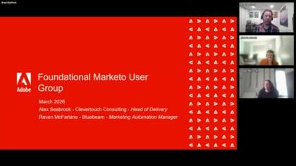 Sessão 1 de 2026 — Fundamentos do Marketo Engage