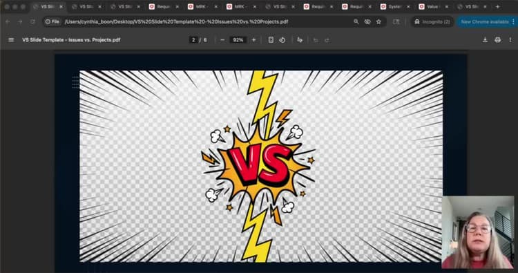 VS - Problemas vs. Projetos