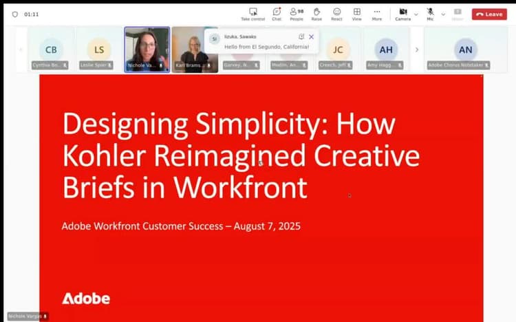 Refazer a imagem de resumos do Creative no Workfront