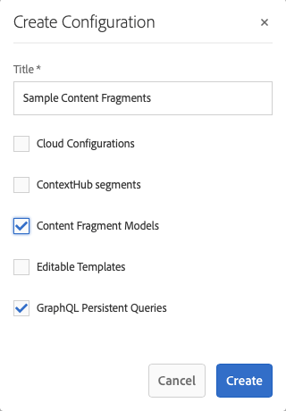Definir configuração