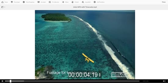 Controles de reprodução de vídeo