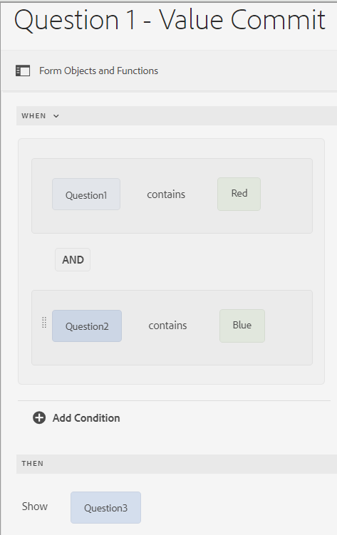 Vários campos permitidos em Quando