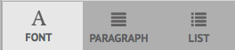 typeofformattingtoolbar