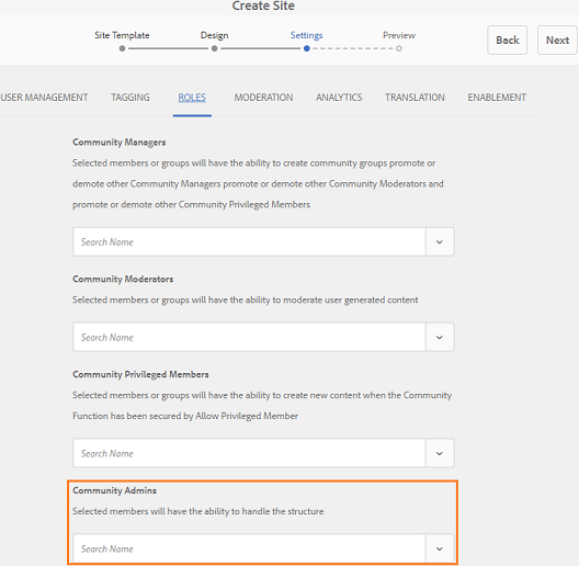 Administrador do site