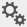 Ícone de Compilação Remota indicado por duas engrenagens redondas.