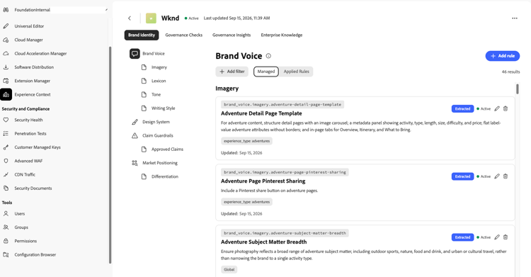 Regras do Brand Voice de uma marca
